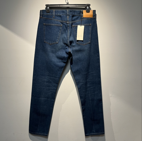NWT GUCCI DENIM JEANS -36