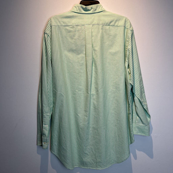 RALPH LAUREN PLAID CUSTOM FIT OXFORD SHIRT - 17 / 32-33