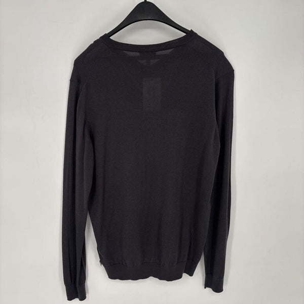 ARMANI COLLEZIONI VIRGIN WOOL V-NECK SWEATER