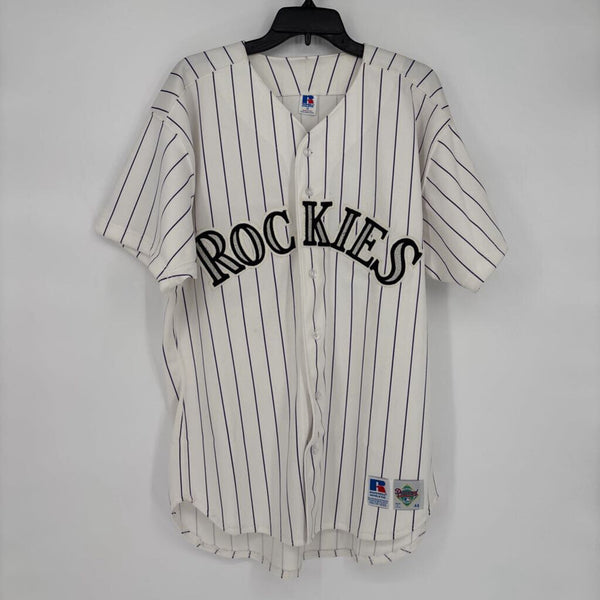 VINTAGE RUSSEL ATHLETIC COLORADO ROCKIES JERSEY - 48