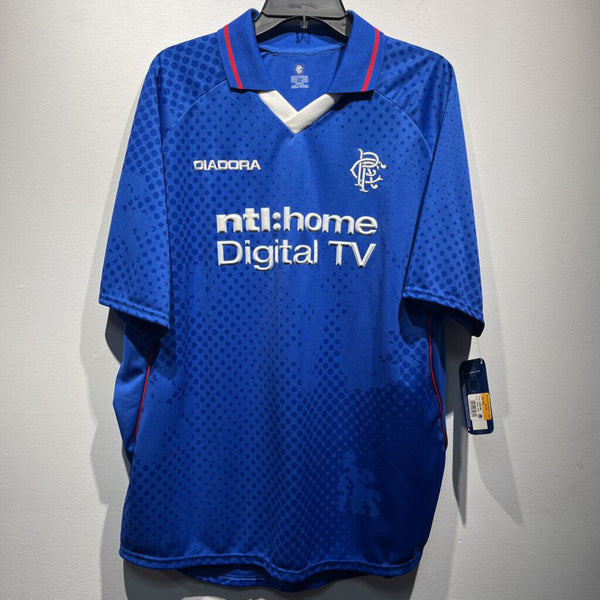 DIADORA X SCOTTISH RANGERS SOCCER JERSEY