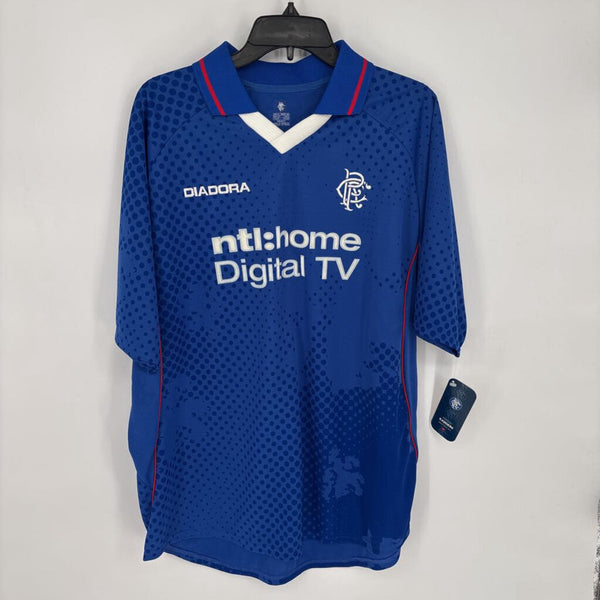 DIADORA X SCOTTISH RANGERS SOCCER JERSEY