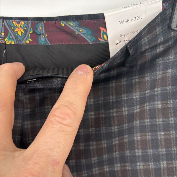 PAISLEY & GRAY PLAID PANTS