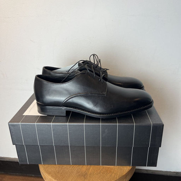 ERMENIGILDO ZEGNA PLAIN DERBY SHOES (RETAIL $725)