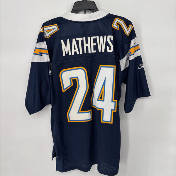 SAN DIEGO CHARGERS #24 MATHEWS FOOTBALL JERSEY