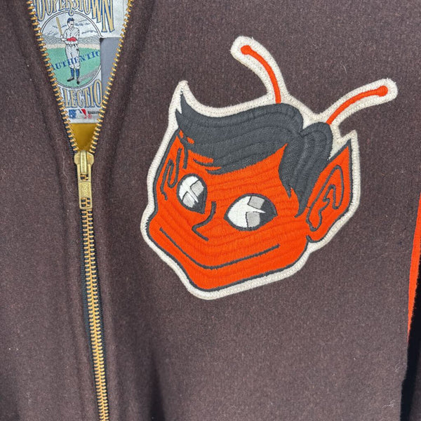 MITCHELL & NESS COOPERSTOWN COLLECTION 1953 ST. LOUIS BROWNS WOOL JACKET