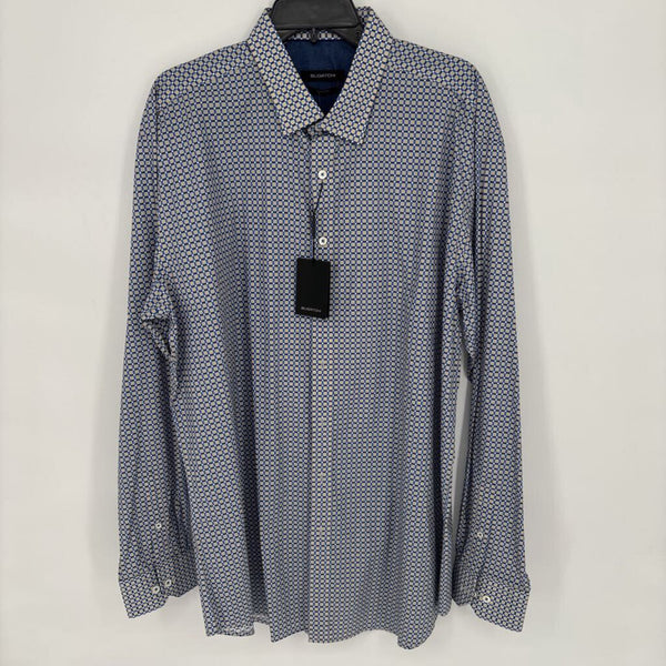 BUGATCHI SHAPED FIT BUTTON DOWN SHIRT