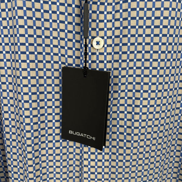 BUGATCHI SHAPED FIT BUTTON DOWN SHIRT
