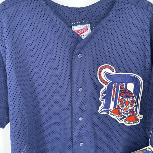 VINTAGE MAJESTIC DIAMOND COLLECTION 25TH ANNIVERSARY DETROIT TIGERS JERSEY