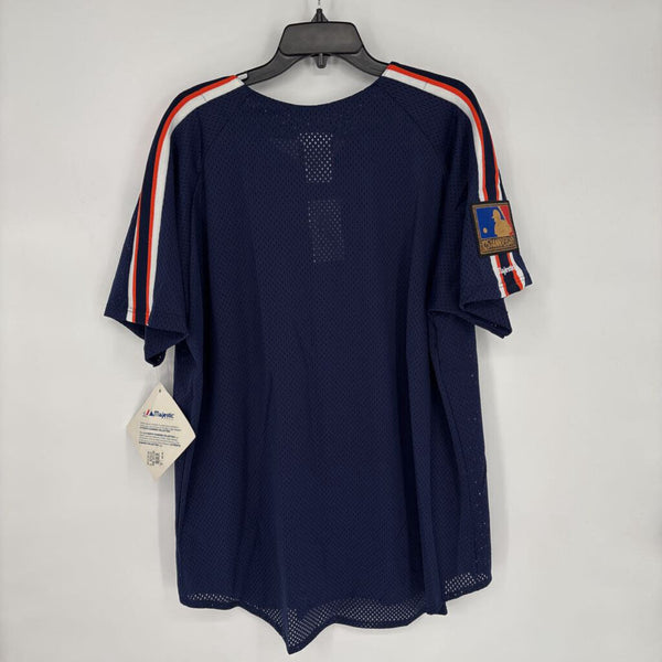 VINTAGE MAJESTIC DIAMOND COLLECTION 25TH ANNIVERSARY DETROIT TIGERS JERSEY