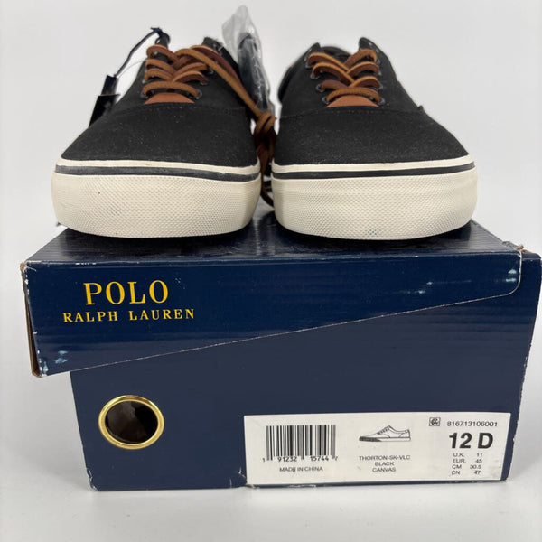 POLO RALPH LAUREN THORNTON CANVAS SNEAKERS