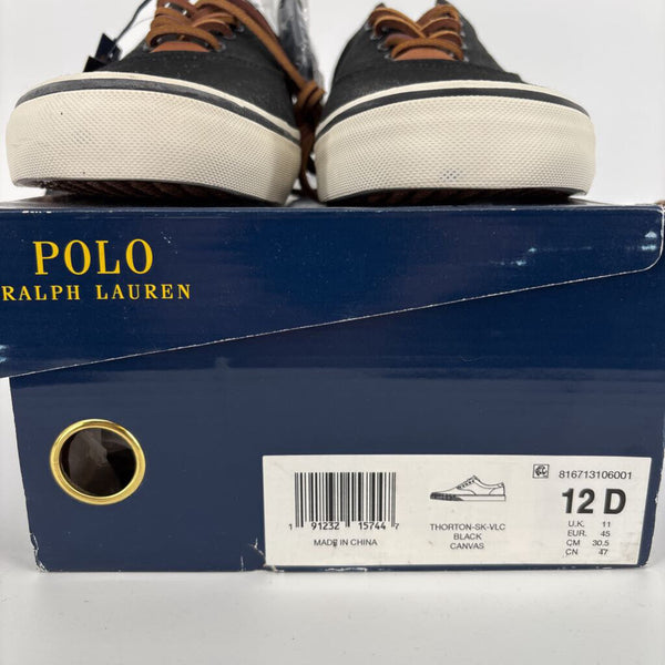 POLO RALPH LAUREN THORNTON CANVAS SNEAKERS