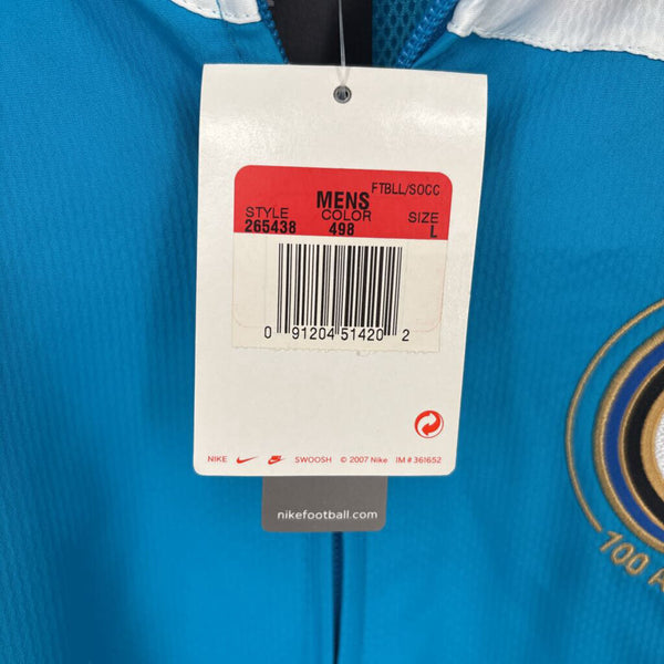 NIKE INTER MILAN 1908-2008 100TH ANNIVERSARY WARM-UP JACKET