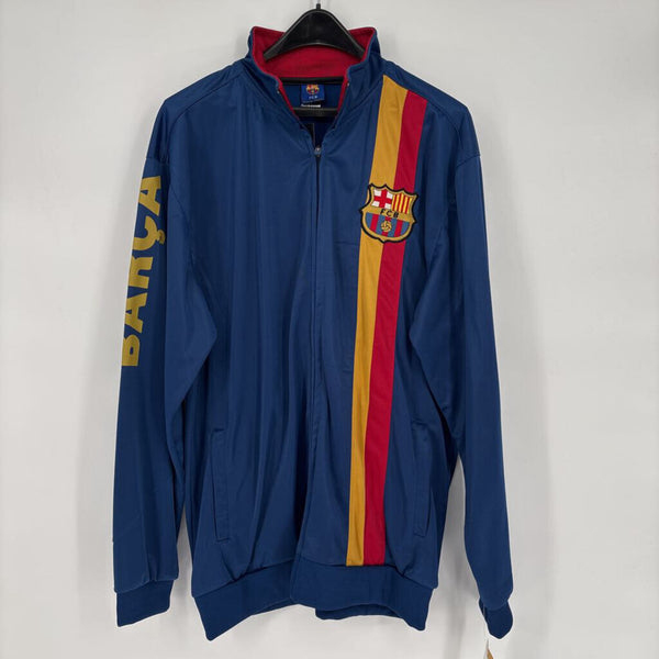 VINTAGE FC BARCELONA WARM-UP ZIP-UP JACKET
