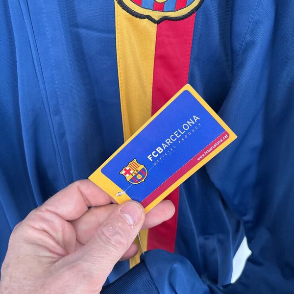 VINTAGE FC BARCELONA WARM-UP ZIP-UP JACKET