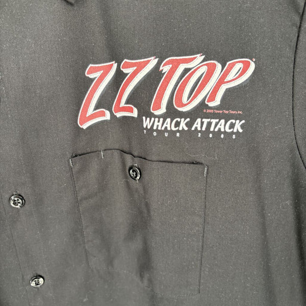 VINTAGE DICKIES ZZ TOP WHACK ATTACK TOUR GARAGE SHIRT