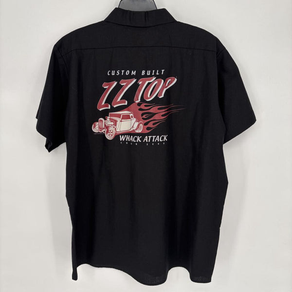 VINTAGE DICKIES ZZ TOP WHACK ATTACK TOUR GARAGE SHIRT