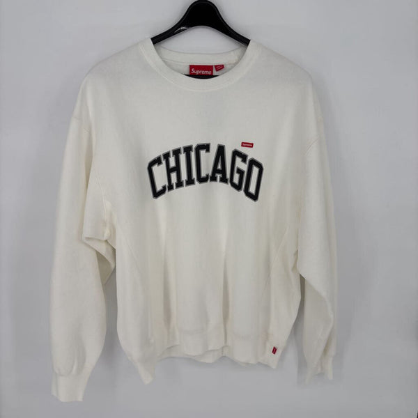 SUPREME CHICAGO SHOP EXCLUSIVE SMALL BOX LOGO CREWNECK