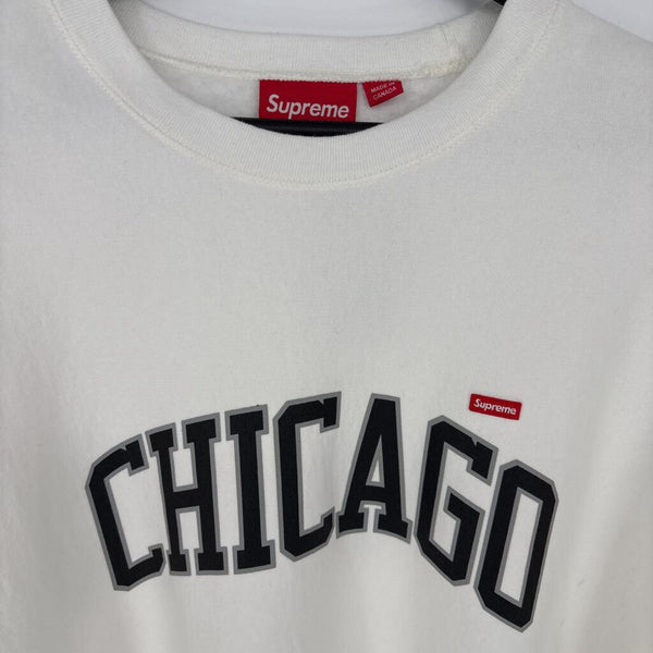 SUPREME CHICAGO SHOP EXCLUSIVE SMALL BOX LOGO CREWNECK