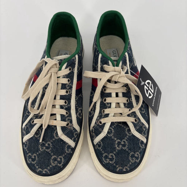 GUCCI TENNIS 1977 DENIM SNEAKERS