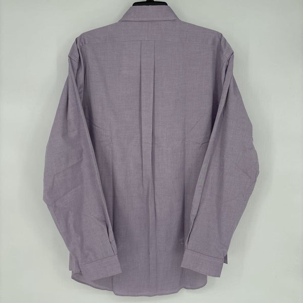RALPH LAUREN STRIPED CLASSIC FIT 'THE BUTTONDOWN" DRESS SHIRT