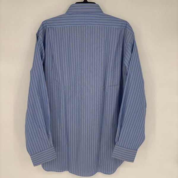 RALPH LAUREN STRIPED REGENT CLASSIC FIT 'THE POLO DRESS SHIRT"