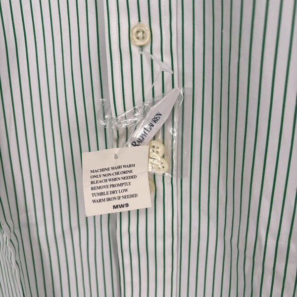 RALPH LAUREN STRIPED REGENT CLASSIC FIT 'THE POLO DRESS SHIRT"