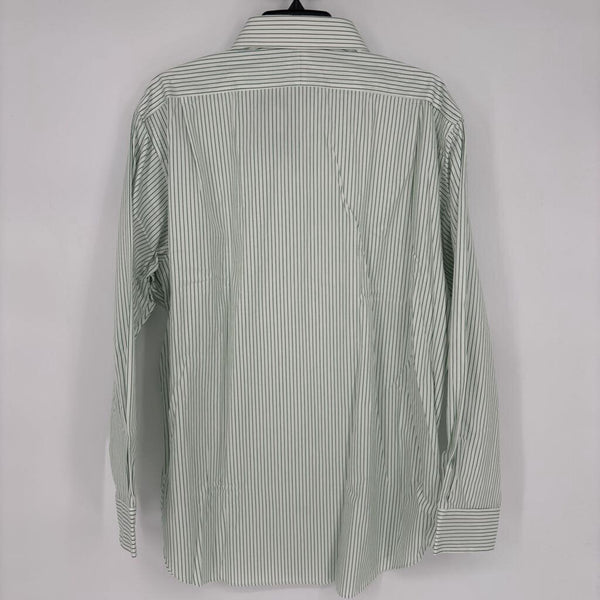 RALPH LAUREN STRIPED REGENT CLASSIC FIT 'THE POLO DRESS SHIRT"