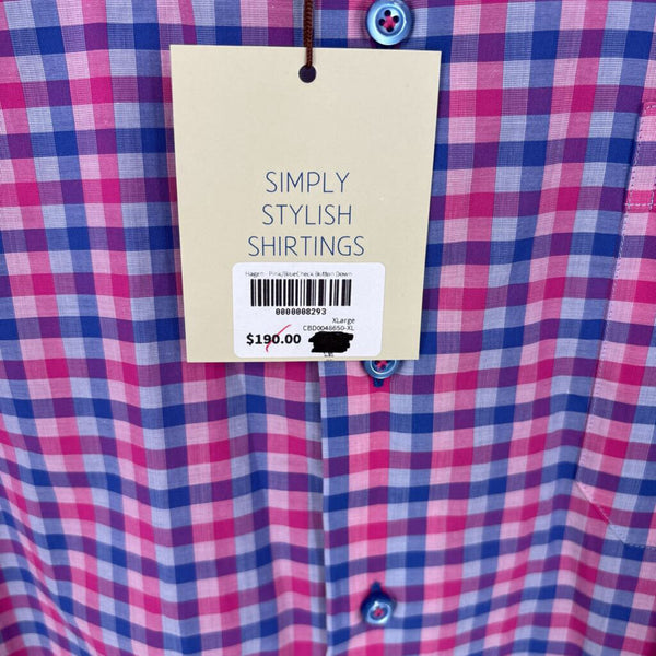 NWT HAGEN CARMEL CA CLASSIC FIT GINGHAM BUTTON DOWN SHIRT