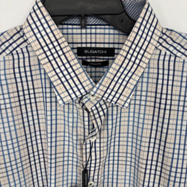 BUGATCHI SHAPED FIT BUTTON DOWN SHIRT