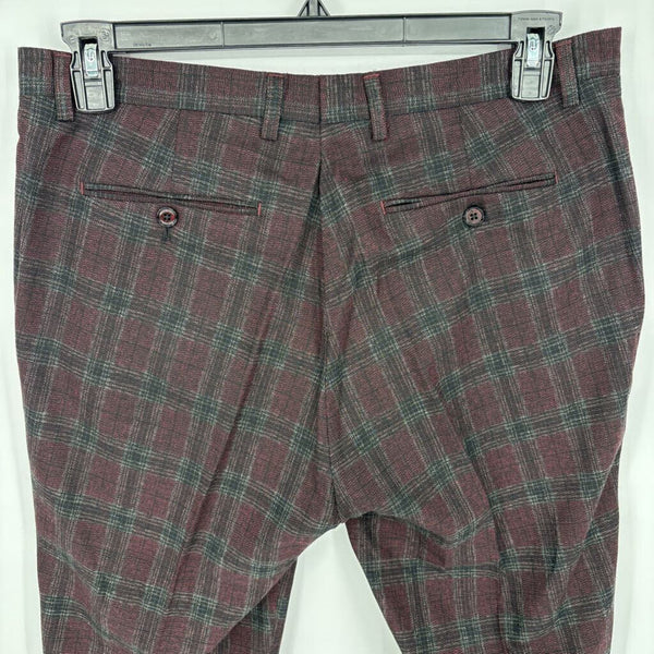 NWT PAISLEY & GRAY SLIM FIT PLAID SUIT