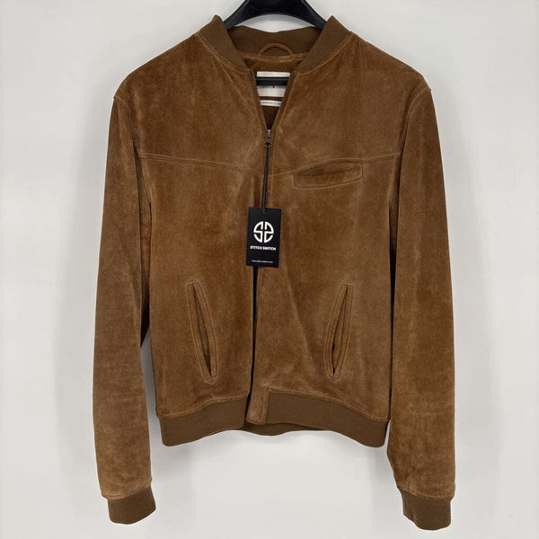 BILLY REID SUEDE BOMBER JACKET