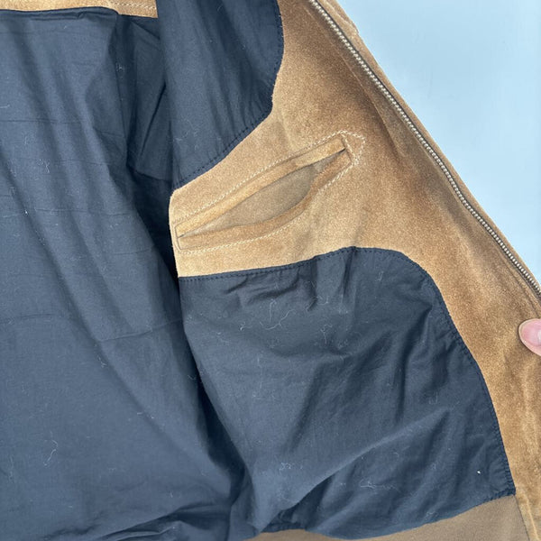 BILLY REID SUEDE BOMBER JACKET