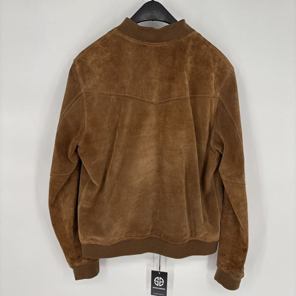 BILLY REID SUEDE BOMBER JACKET