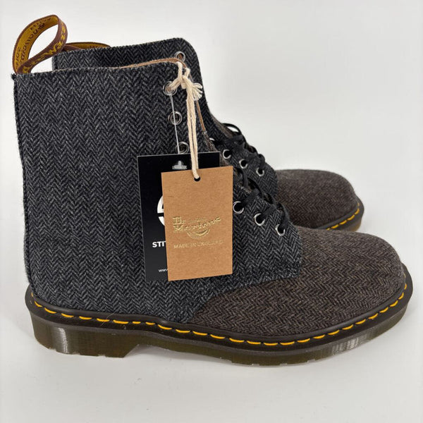DR. MARTENS 1460 PASCAL MOON MERINO LAMBSWOOL BOOTS