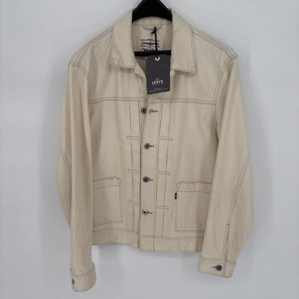 NWT LEVI STRAUSS & CO. TYPE 1 ORGANICALLY GROWN COTTON TRUCKER JACKET