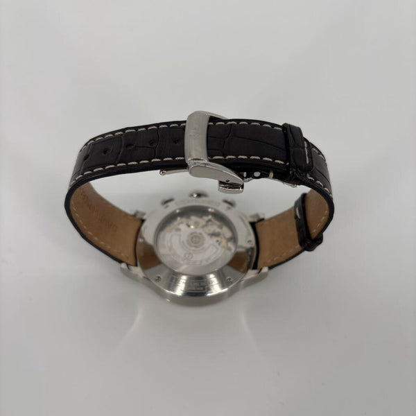 BAUME & MERCIER CAPELAND XXL CHRONOGRAPH STAINLESS STEEL AUTOMATIC WATCH