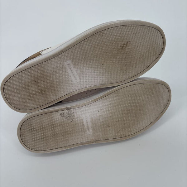 BURBERRY HOUSE CHECK LEATHER SNEAKERS