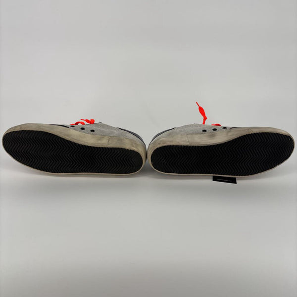 NWB GOLDEN GOOSE SUPER-STAR CLASSIC LEATHER TOE QTR SUEDE STAR LAMINATED HEEL