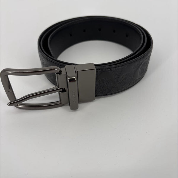 COACH REVERSIBLE EMBOSSED LEATHER BELT