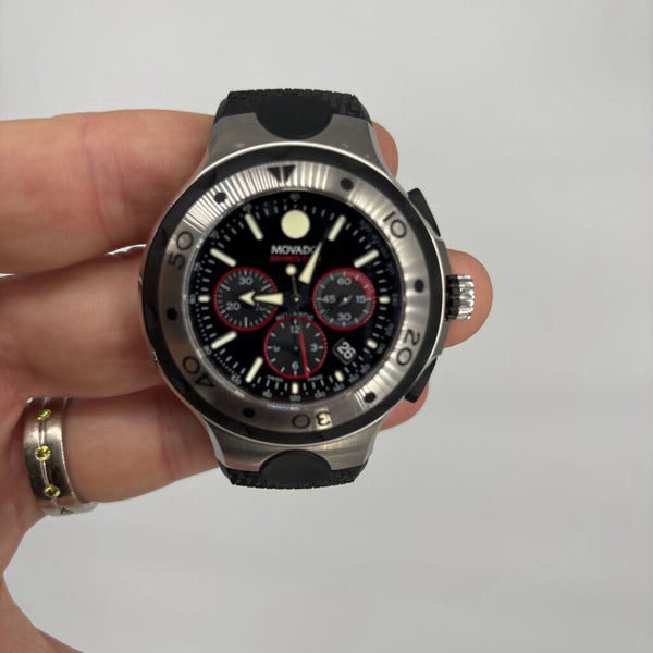 MOVADO SERIES 800 AUTOMATIC LIMITED EDITION TOM BRADY WATCH