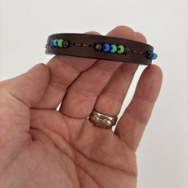 GUCCI LEATHER BRACELET