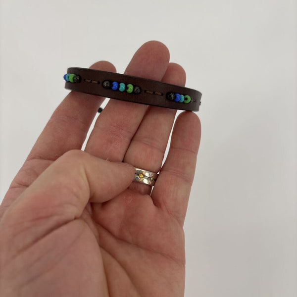 GUCCI LEATHER BRACELET