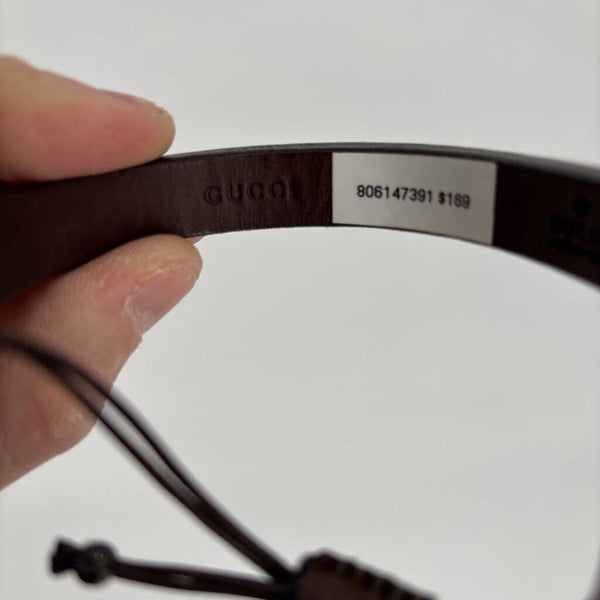 GUCCI LEATHER BRACELET