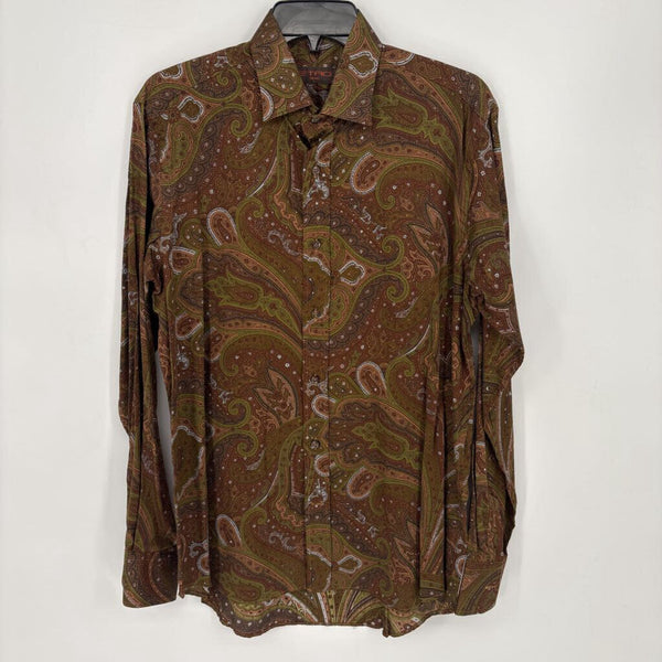 ETRO MILANO PAISLEY BUTTON UP SHIRT