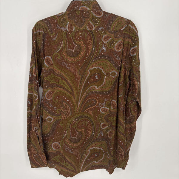 ETRO MILANO PAISLEY BUTTON UP SHIRT