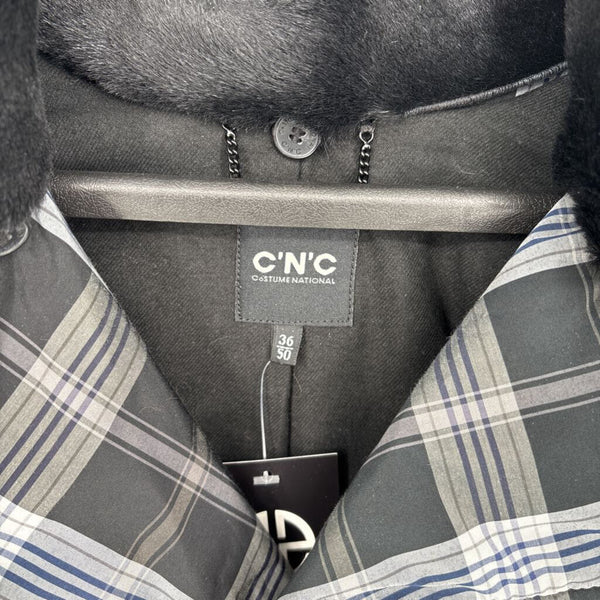 COSTUME NATIONAL GLEND PLAID JACKET