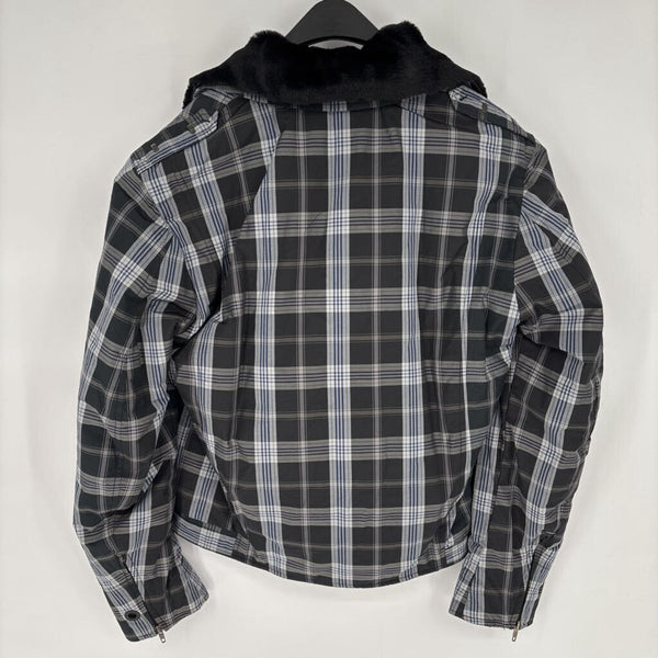COSTUME NATIONAL GLEND PLAID JACKET