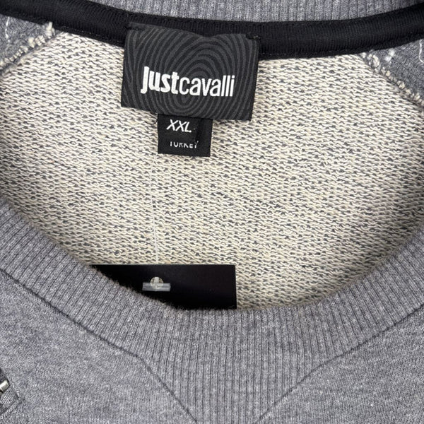 JUST CAVALLI ZIPPER SWEATSHIRT