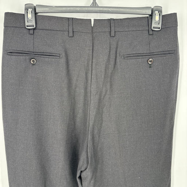 INCOTEX WOOL PLEATED DRESS PANTS